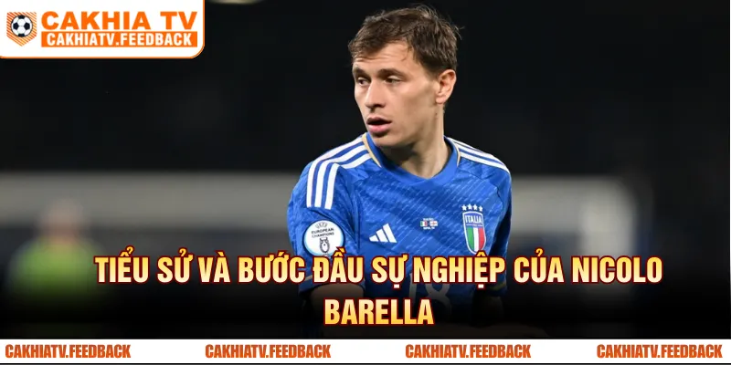 Tiểu sử và bước đầu sự nghiệp của Nicolo Barella